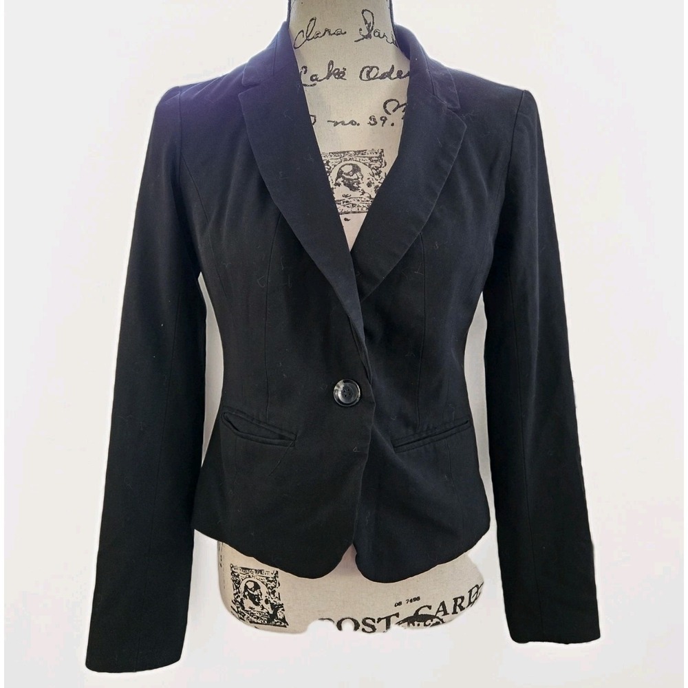 Candie's Women Black Blazer‎ Size M Officecore Academia Career Corpcore